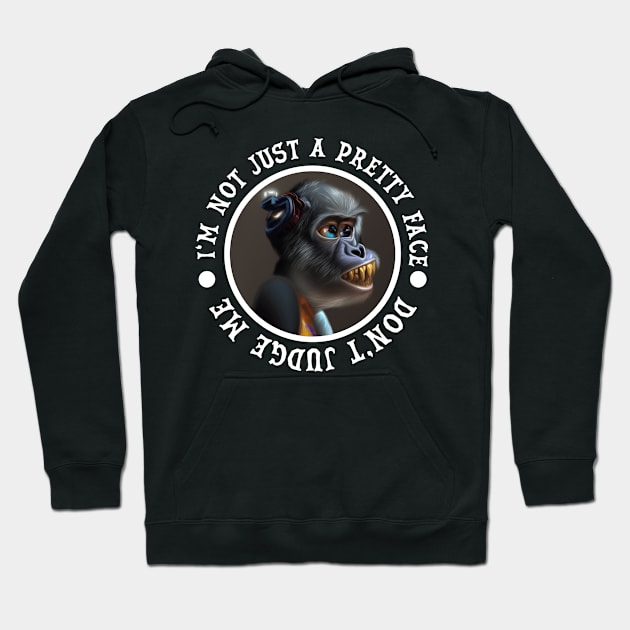 MONKEY A PRETTY FACE Hoodie by kokonft